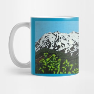 Mount Ruapehu, New Zealand Mug